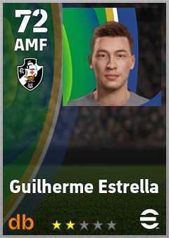 Guilherme Estrella — AMF, OVR 72, MAX 72