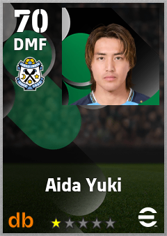 Aida Yuki — DMF, OVR 70, MAX 70
