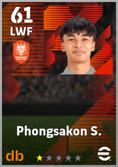 Phongsakon S. — LWF, OVR 61, MAX 61