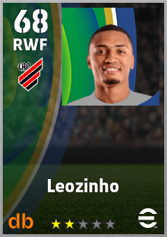 Leozinho — RWF, OVR 68, MAX 68