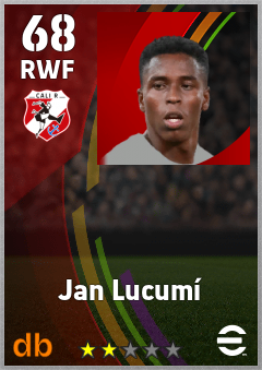 Jan Lucumí — RWF, OVR 68, MAX 68