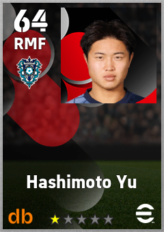 Hashimoto Yu eFootball player card