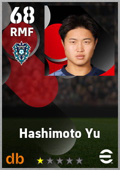 Hashimoto Yu — RMF, OVR 68, MAX 68