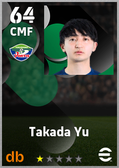 Takada Yu — CMF, OVR 64, MAX 64