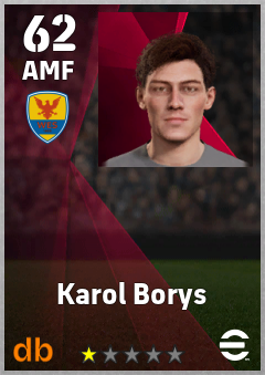 Karol Borys eFootball player card