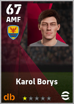 Karol Borys — AMF, OVR 67, MAX 67