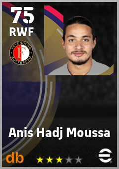 Anis Hadj Moussa eFootball player card