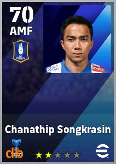 Chanathip Songkrasin — AMF, OVR 70, MAX 70