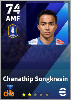 Chanathip Songkrasin — AMF, OVR 74, MAX 74