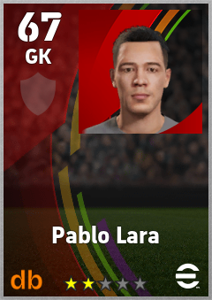 Pablo Lara eFootball player card