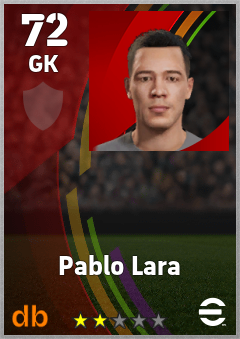 Pablo Lara eFootball player card