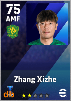 Zhang Xizhe — AMF, OVR 75, MAX 75