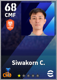 Siwakorn C. — CMF, OVR 68, MAX 68