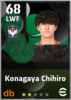 Konagaya Chihiro eFootball player card