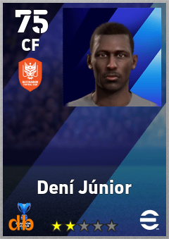 Dení Júnior — CF, OVR 75, MAX 75