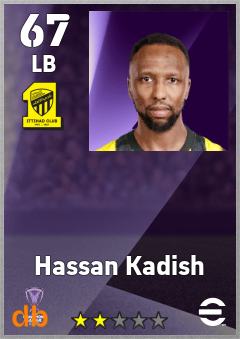 Hassan Kadish eFootball player card