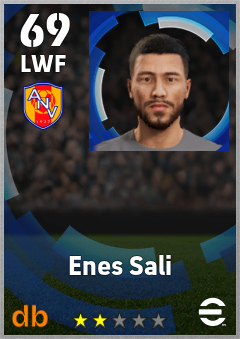 Enes Sali — LWF, OVR 69, MAX 69