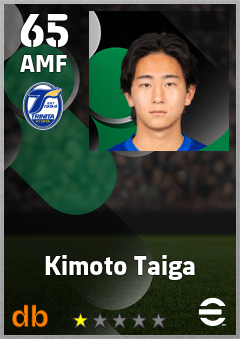 Kimoto Taiga — AMF, OVR 65, MAX 65