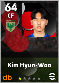 Kim Hyun-Woo — CF, OVR 64, MAX 64