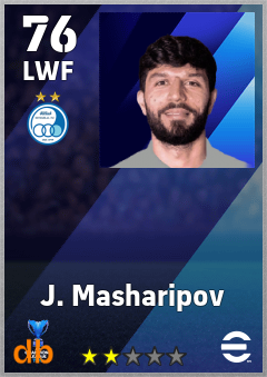 J. Masharipov — LWF, OVR 76, MAX 76