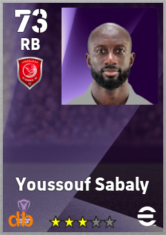 Youssouf Sabaly — RB, OVR 73, MAX 73