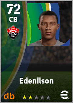 Edenilson — CB, OVR 72, MAX 72