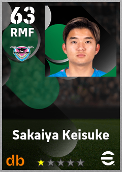 Sakaiya Keisuke eFootball player card