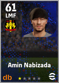 Amin Nabizada — LMF, OVR 61, MAX 61