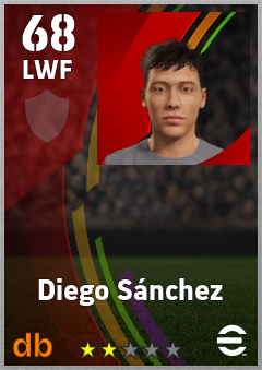 Diego Sánchez eFootball player card
