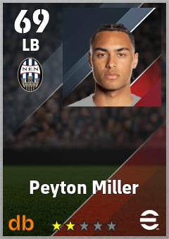 Peyton Miller — LB, OVR 69, MAX 69