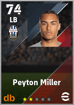 Peyton Miller — LB, OVR 74, MAX 74