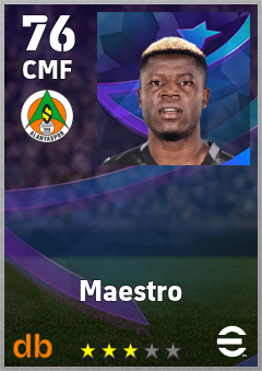 Maestro — CMF, OVR 76, MAX 76