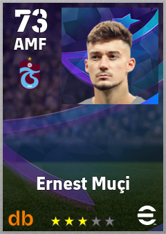 Ernest Muçi eFootball player card