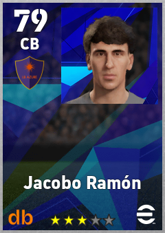 Jacobo Ramón — CB, OVR 79, MAX 79
