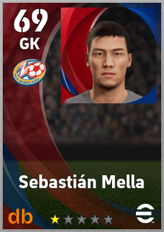 Sebastián Mella eFootball player card