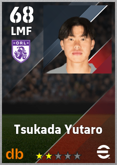Tsukada Yutaro — LMF, OVR 68, MAX 68