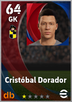 Cristóbal Dorador — GK, OVR 64, MAX 64