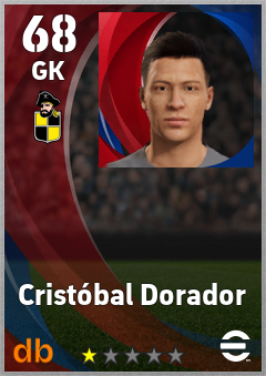 Cristóbal Dorador — GK, OVR 68, MAX 68