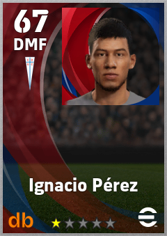 Ignacio Pérez — DMF, OVR 67, MAX 67