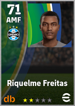 Riquelme Freitas — AMF, OVR 71, MAX 71