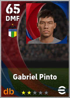Gabriel Pinto — DMF, OVR 65, MAX 65