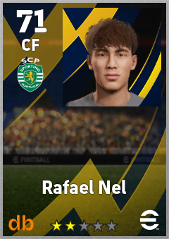 Rafael Nel — CF, OVR 71, MAX 71