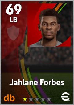 Jahlane Forbes eFootball player card