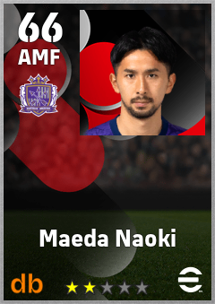 Maeda Naoki eFootball player card