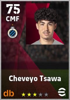 Cheveyo Tsawa — CMF, OVR 75, MAX 75