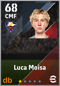 Luca Moisa — CMF, OVR 68, MAX 68