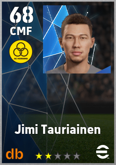 Jimi Tauriainen — CMF, OVR 68, MAX 68