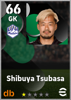 Shibuya Tsubasa — GK, OVR 66, MAX 66