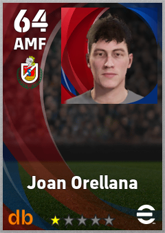 Joan Orellana — AMF, OVR 64, MAX 64