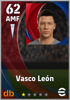 Vasco León — AMF, OVR 62, MAX 62